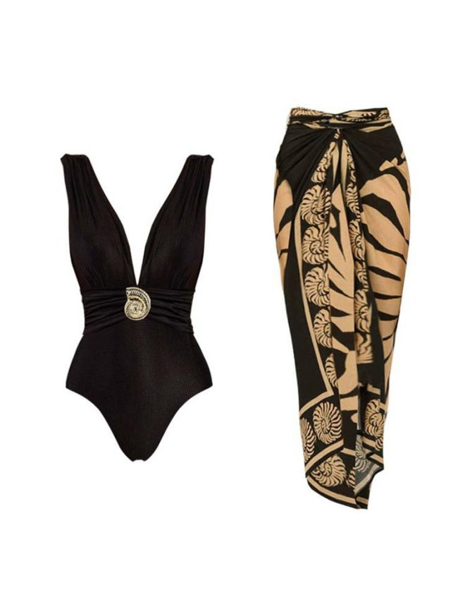 Aurea One-Piece Swimsuit Set