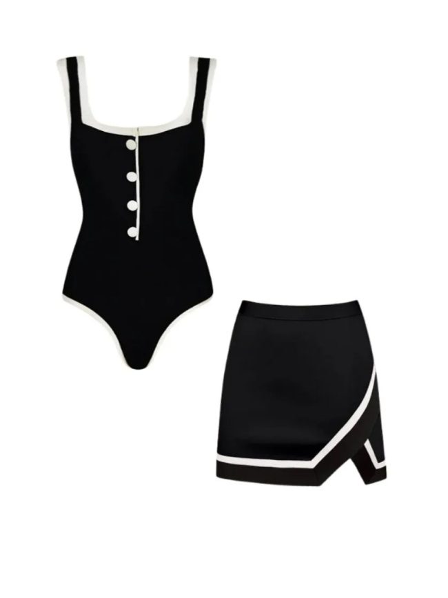Bianca One-Piece Swimsuit Set