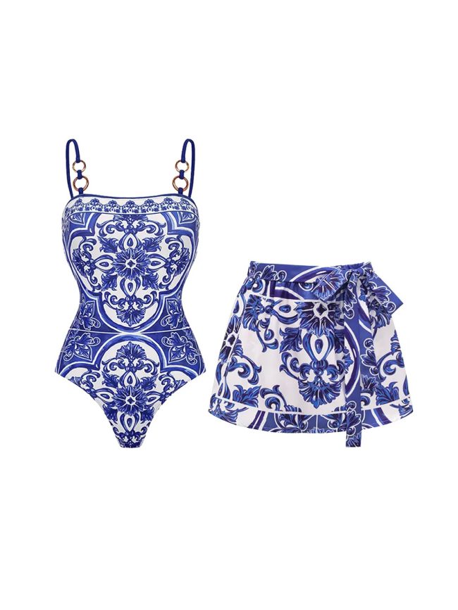 Azzura One-Piece Swimsuit Set