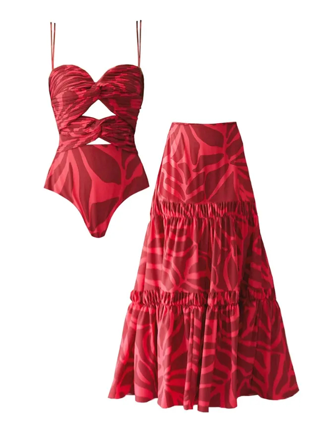 Rubina One-Piece Swimsuit Set