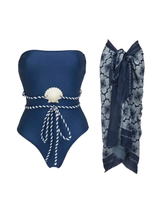 Marina Bandeau One-Piece Swimsuit