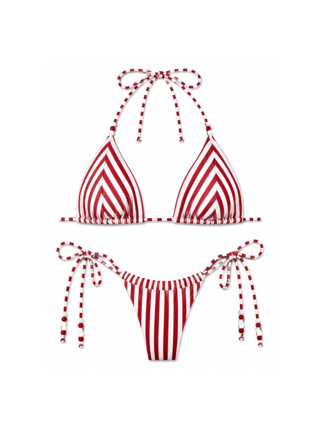 Riviera Stripe String Bikini