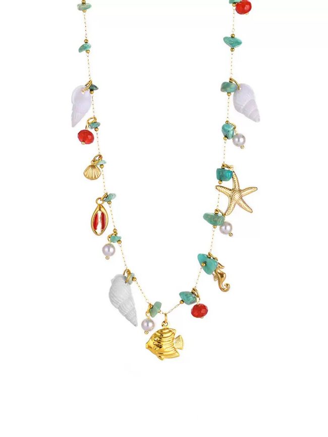 Turquoise Ocean Treasure Body Chain