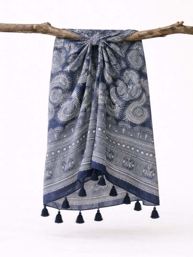 Navy  Riviera Sarong