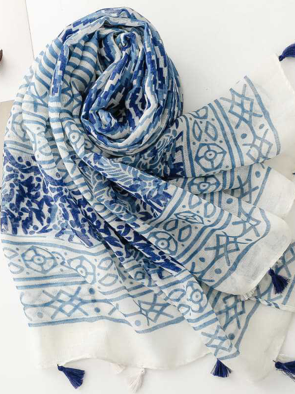 Santorini Mosaic Sarong