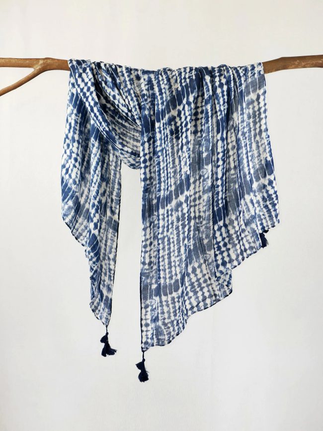 Ocean Tie-Dye Sarong