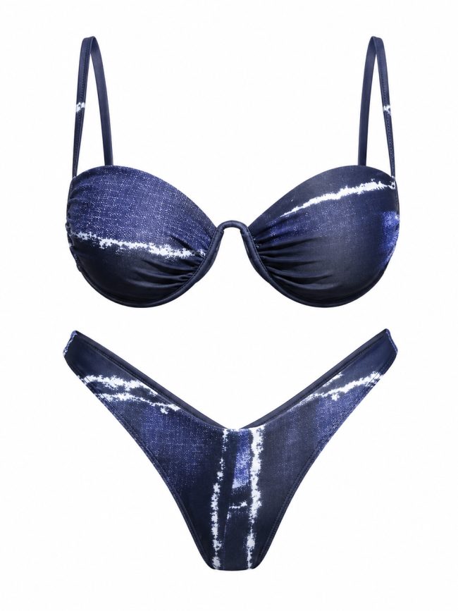 Navy swimsuit